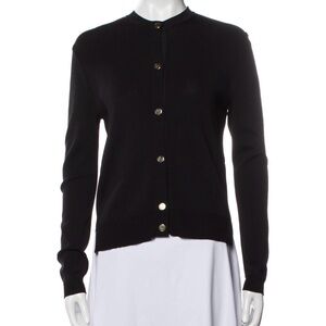 Louis Vuitton Black Cardigan Sweater